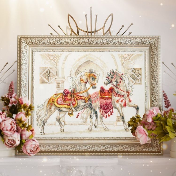 Набор для вышивания «Королевские скакуны» — картинка 9