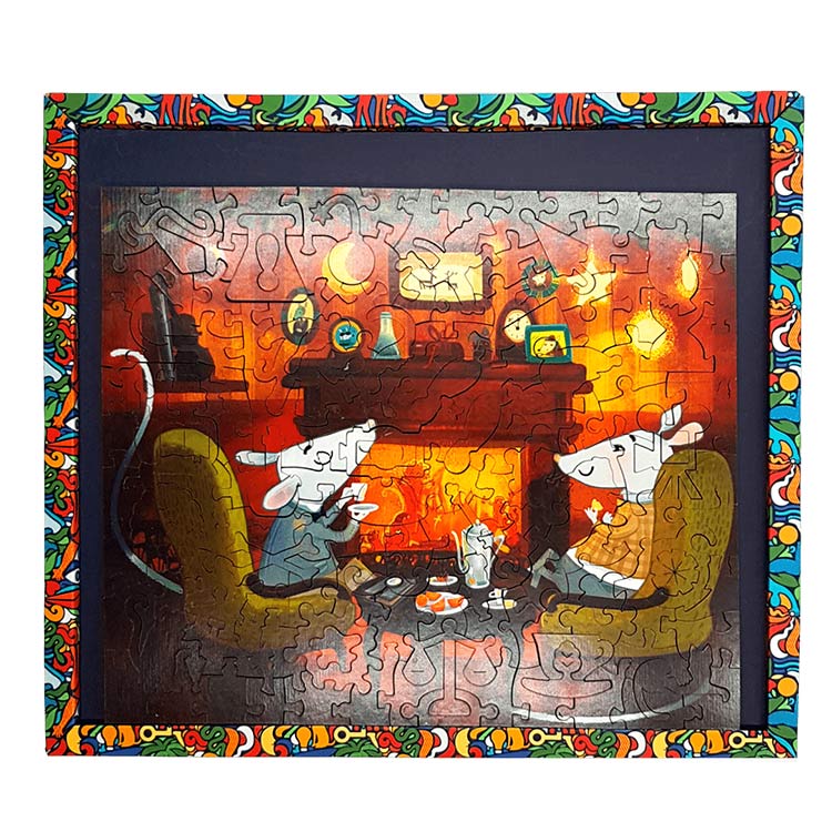 Деревянные пазлы DAVICI «Элементарно, Ватсон!» — картинка 15