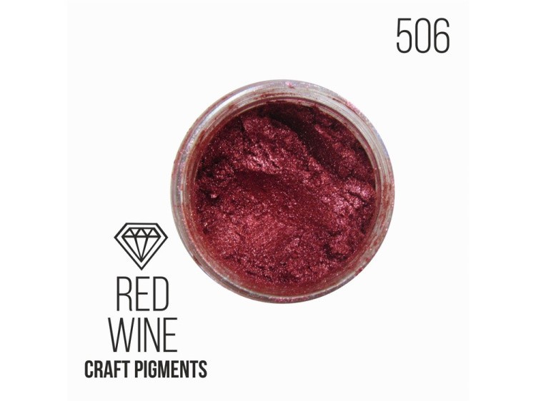 Пигмент минеральный красное вино (Red Wine) 25 мл, CraftPigments