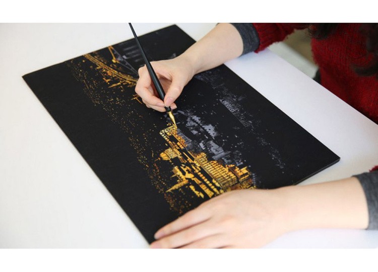 Скретч-картина «Будапешт» — картинка 2