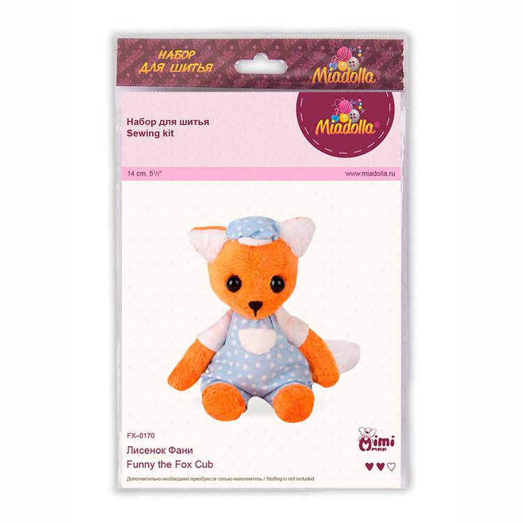 Набор для шитья «Лисенок Фани» — картинка 3