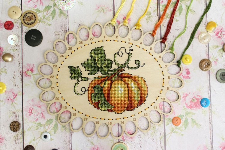 Набор для вышивания «Органайзер. Тыква» — картинка 4