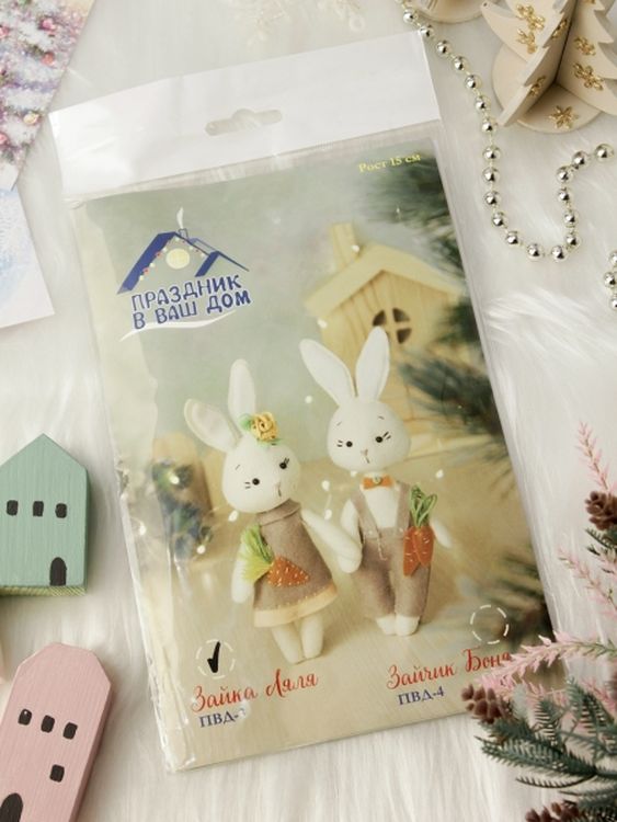 Набор для шитья «Зайка Ляля» — картинка 5