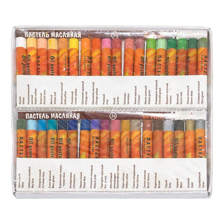 Пастель масляная, набор 36 цв., VISTA-ARTISTA Studio — картинка 3