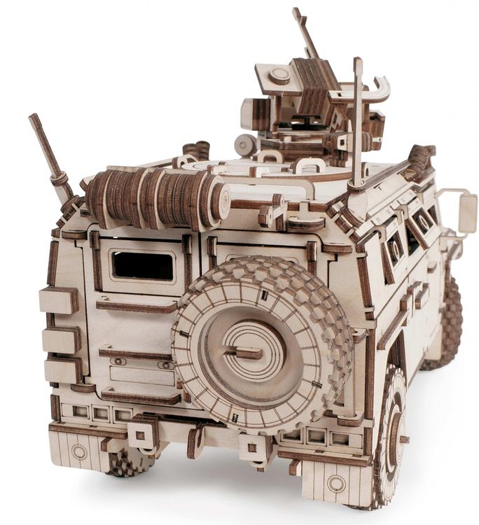 Конструктор из дерева «Бронеавтомобиль», Армия России — картинка 3