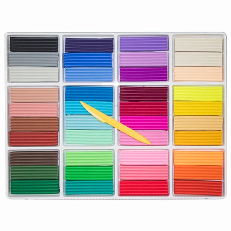 Пластилин классический «Классика», 40 цв., 800 г, со стеком, Луч — картинка 2