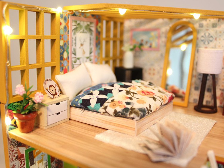 Набор для создания миниатюры (румбокс) «Таунхаус» — картинка 5