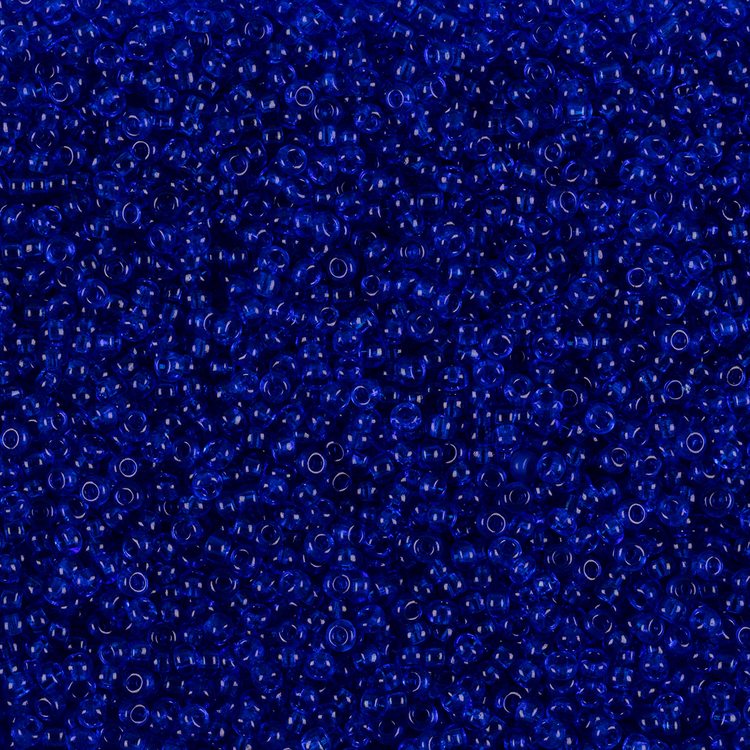 Бисер Чехия круглый 311-19001 2 мм 12/0, 50 г, цвет: 60300 синий