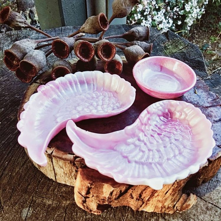 Силиконовый молд Epoxy Master блюдца крылья, 13x9 см, 2 шт — картинка 4