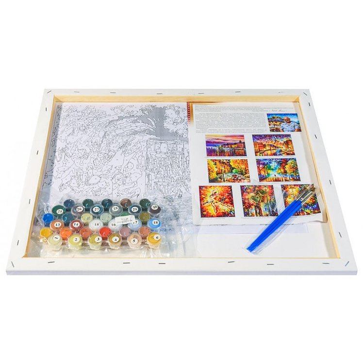 Картина по номерам «Утреннее очарование» — картинка 3