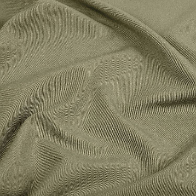 Ткань Костюмная Гальяно, 5 м, ширина 150 см, 200 г/м2, цвет: хаки меланж, TBY — картинка 4