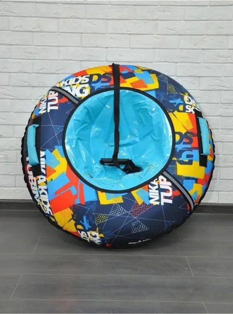 Детская зимняя ватрушка тюбинг для катания 85 см — картинка 6