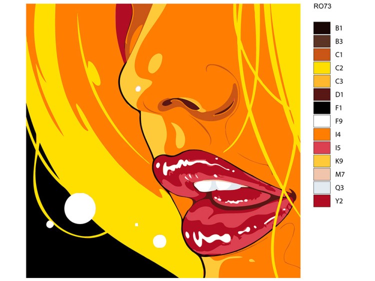 Картина по номерам «Медовые мечты» — картинка 2