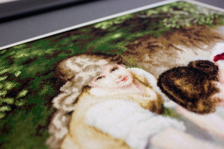 Набор для вышивания «У Фонтана» — картинка 4