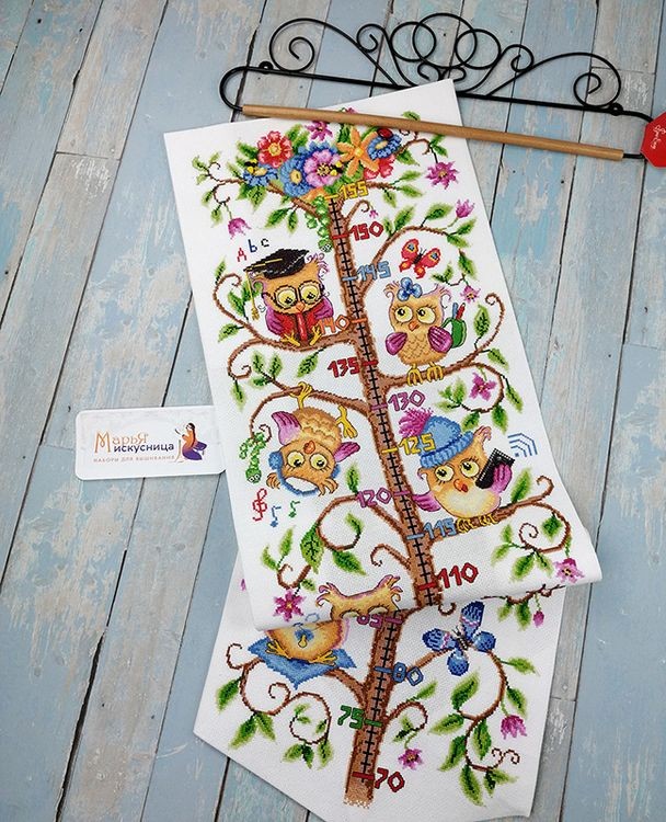 Набор для вышивания «Ростомер. Совята» — картинка 3