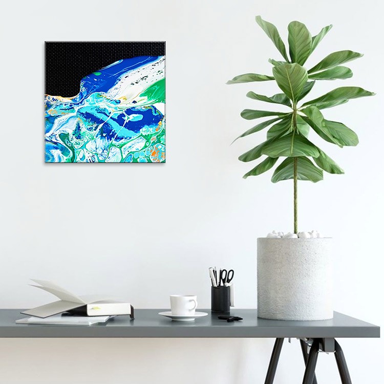 Набор для рисования жидким акрилом Флюид Арт Звездные сны — картинка 4