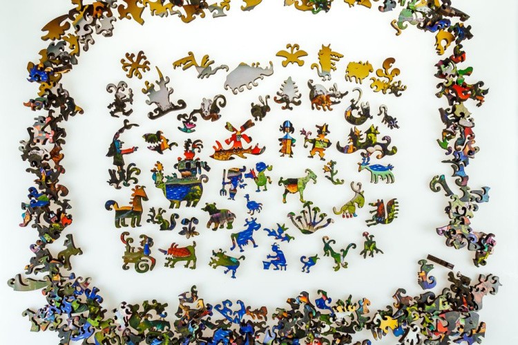 Деревянные пазлы DAVICI «Зима не за горами» — картинка 7