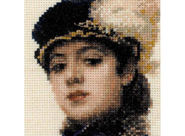 Набор для вышивания «Неизвестная» — картинка 2