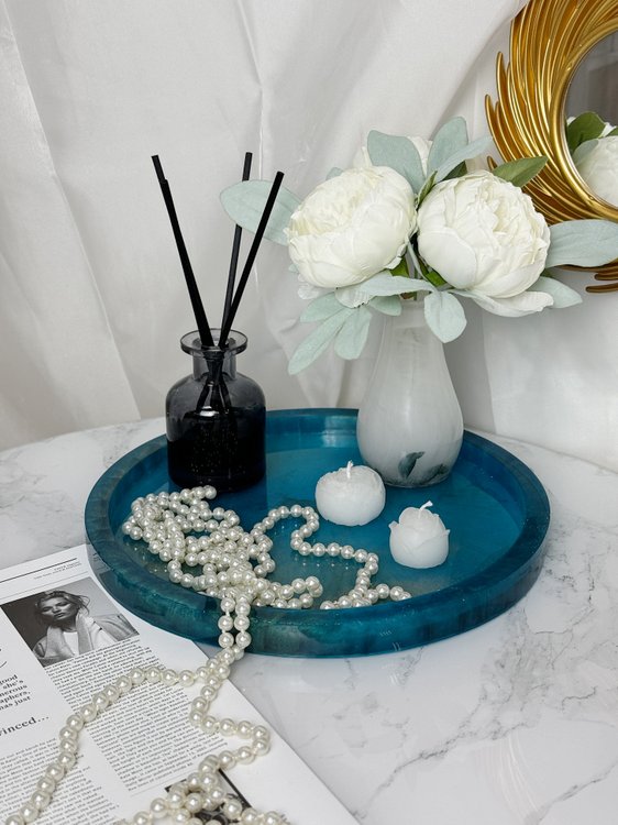 Силиконовый молд - Блюдо круг, d31 см, 1 шт. — картинка 4