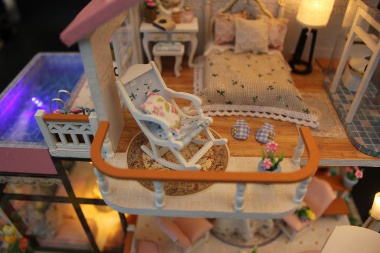 Набор для создания миниатюры (румбокс) «Дом для принцессы» (русифицированная версия) — картинка 4