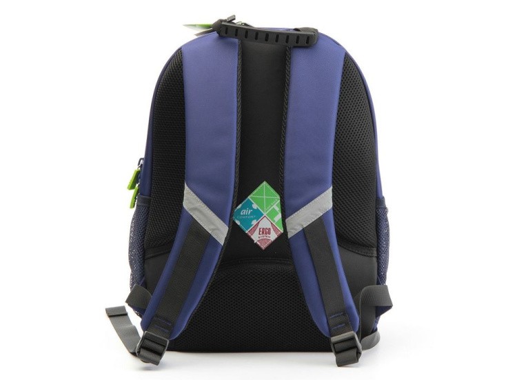 Рюкзак 4ALL Kids с битами, сине-бежевый — картинка 4