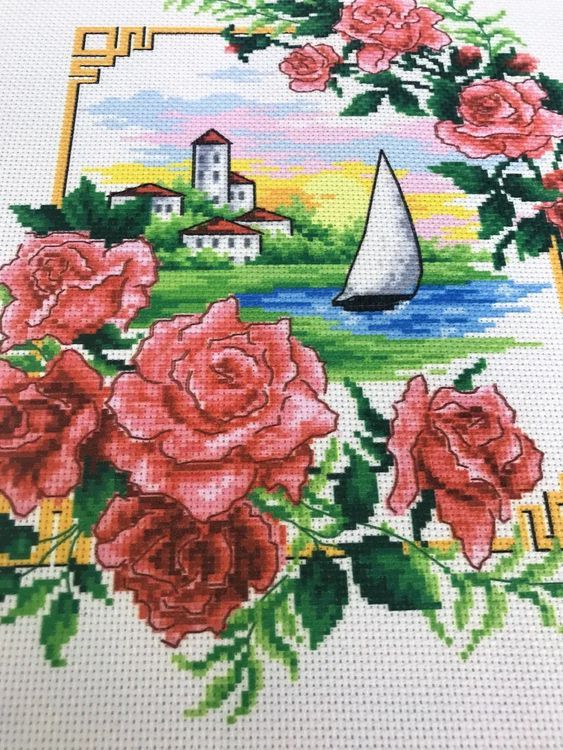 Набор для вышивания «Родные просторы. Розы» — картинка 6