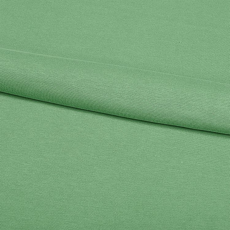 Ткань трикотаж Футер 3х нитка, петля, хлопок, 6 м, ширина 180 см, цвет: снежная мята, TBY — картинка 4