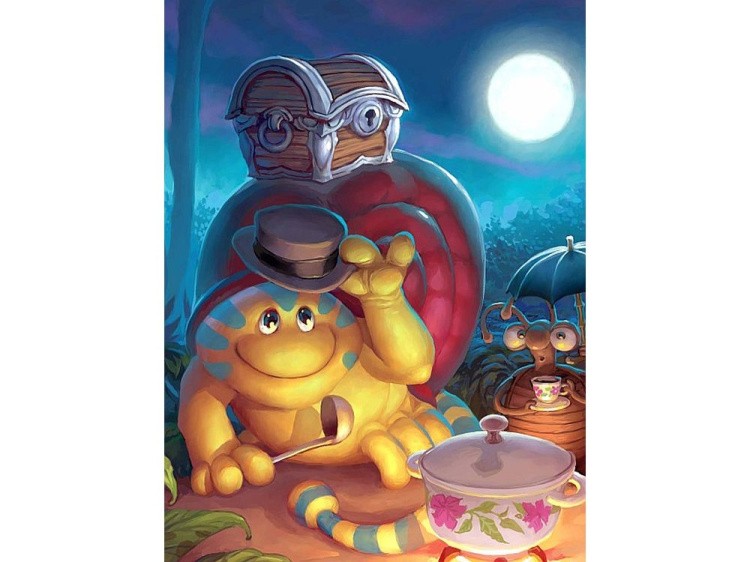 Фигурка для раскрашивания «Цветы и магия — Улитка» — картинка 3