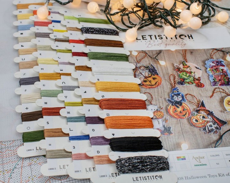 Набор для вышивания «Halloween Toys Kit» — картинка 5
