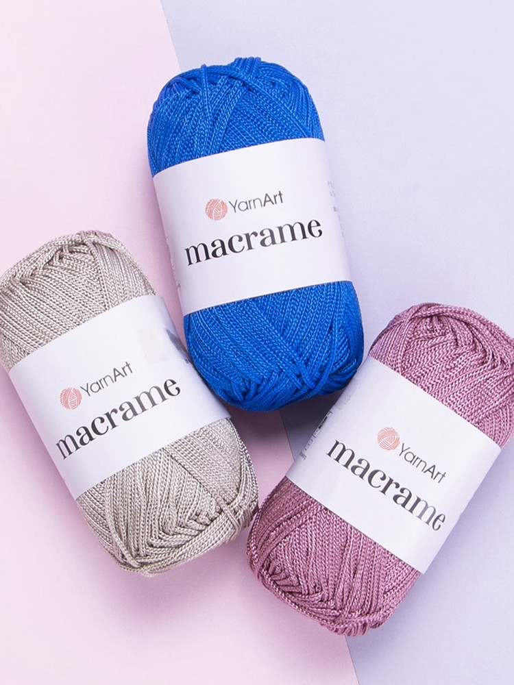 Пряжа YarnArt Macrame (ЯрнАрт Макраме), (131), экрю, 5 шт. по 90 г — картинка 11