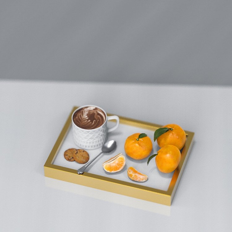 Силиконовый молд - Блюдце прямоугольник, 16x11см 1 шт. — картинка 2