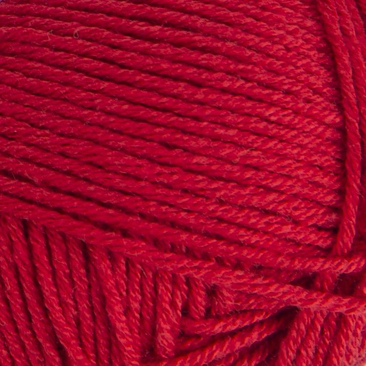 Пряжа YarnArt Flowers Unicolor (738), алый, 5 шт. по 50 г — картинка 2