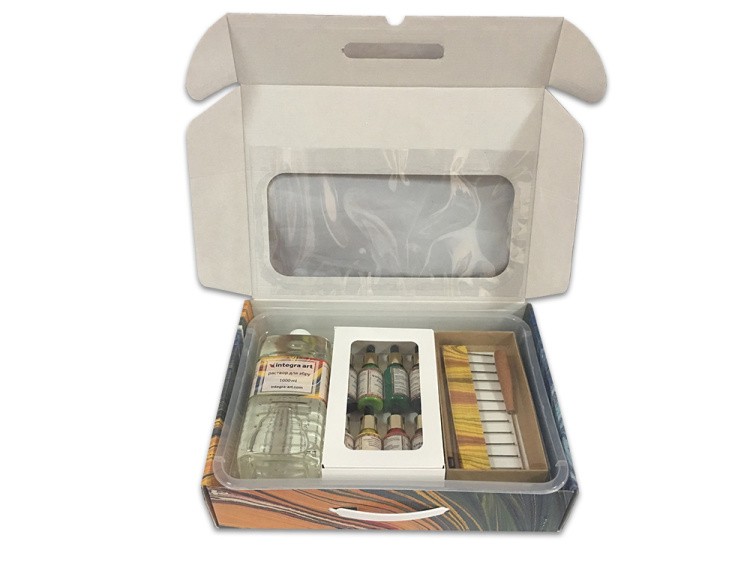 Набор для эбру «Creative» 8 цветов, Integra Art — картинка 2