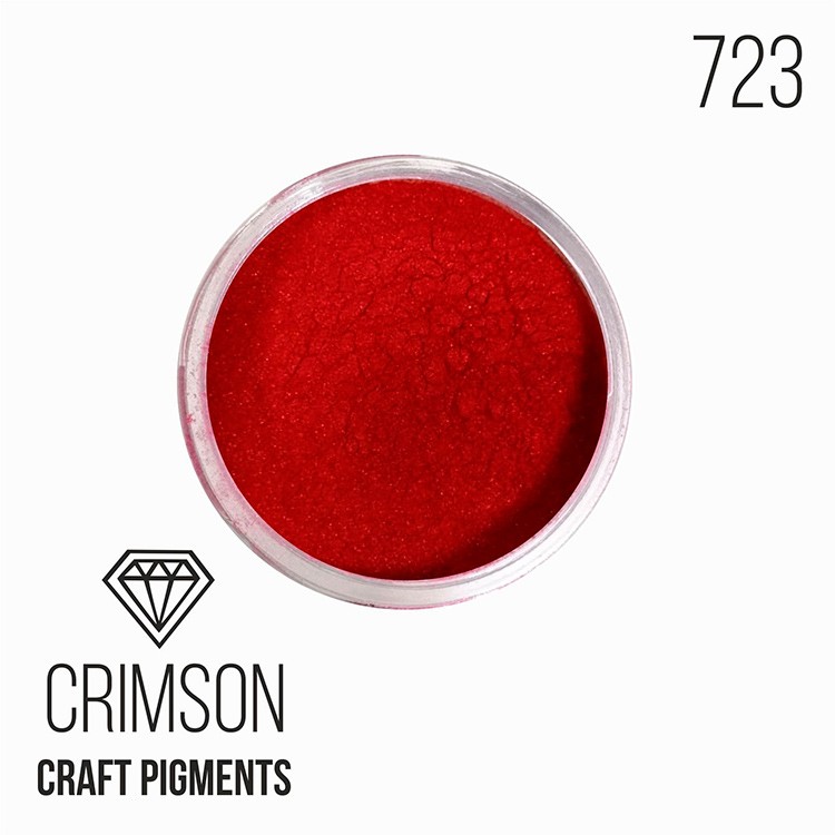 Пигмент минеральный багряный (Crimson) 25 мл, CraftPigments