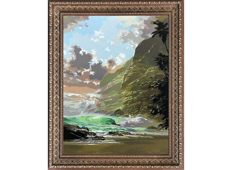 Алмазная вышивка «Остров днем» — картинка 4