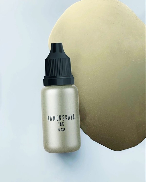Алкогольные чернила M-033 Золото 15 мл, Kamenskaya Ink — картинка 2