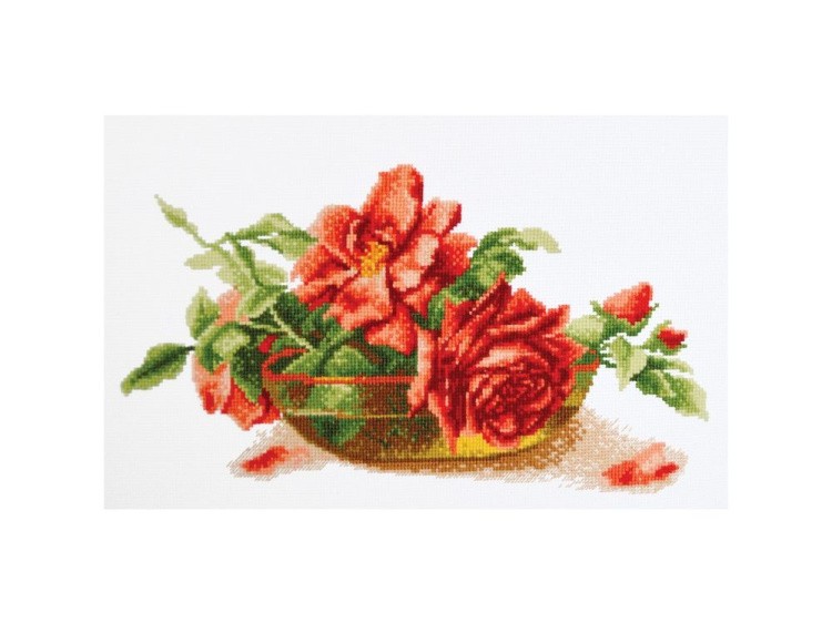 Набор для вышивания «Розы в вазе»
