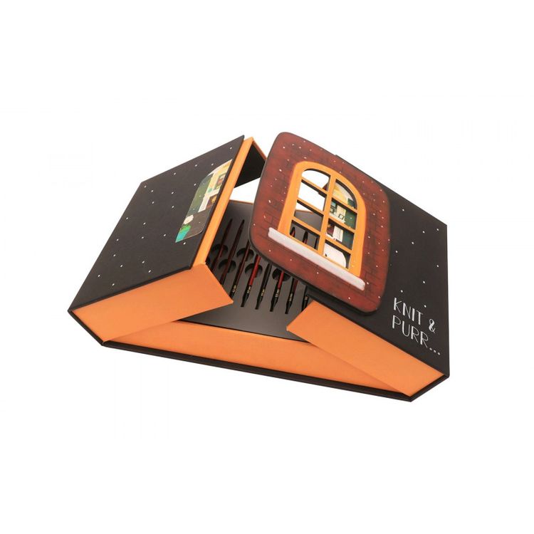 Набор съемных деревянных спиц «KNIT & PURR» — картинка 3