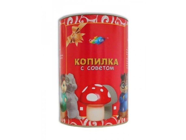 Виниловая копилка-раскраска «Грибочек» — картинка 2