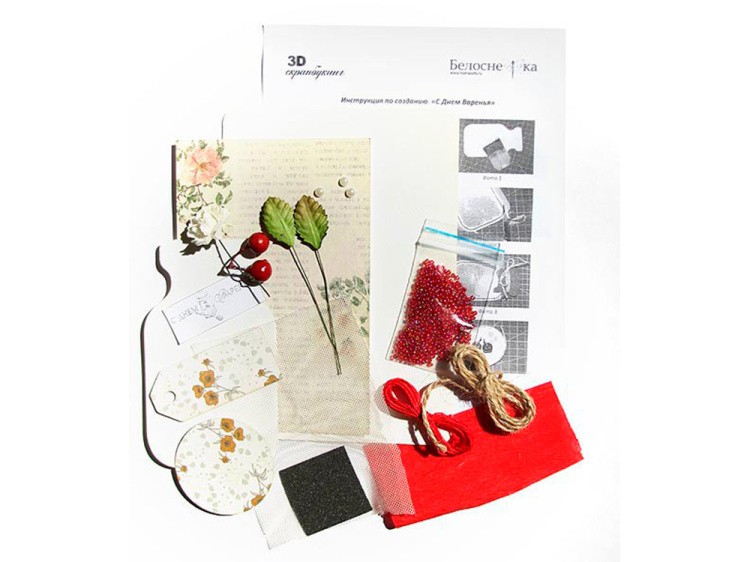 Набор для создания открытки «С Днём Варенья» — картинка 3