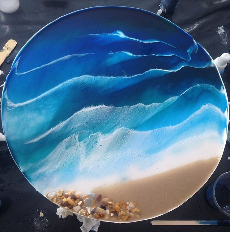 Натуральный кварцевый песок (фракция 0,1–0,3 мм), ResinArt — картинка 8