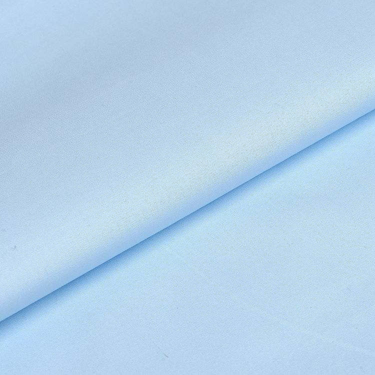 Ткань Поплин стрейч, 5 м x 150 см, 125 г/м², цвет: бледно-голубой, TBY — картинка 2