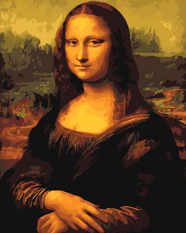 Картина по номерам «Мона Лиза»