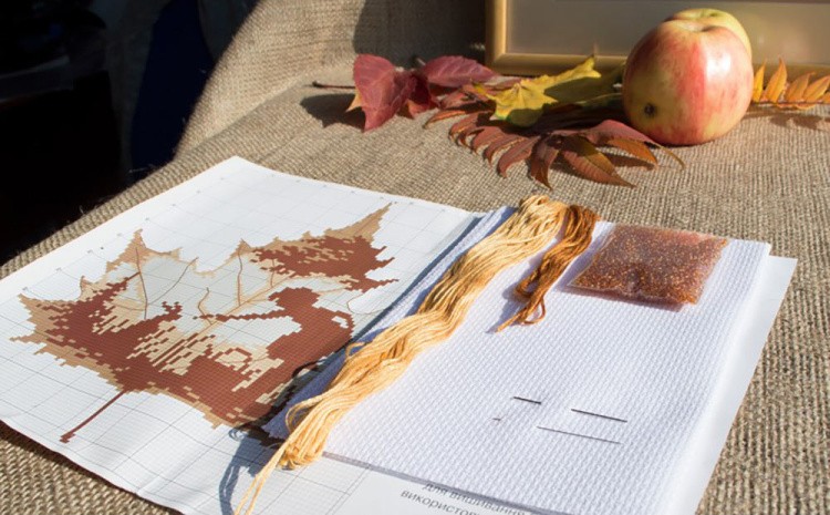 Набор для вышивания «Осенний силуэт» — картинка 3