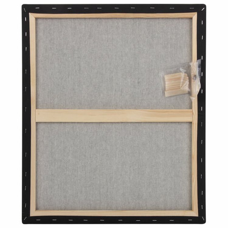 Холст на подрамнике черный BRAUBERG ART CLASSIC, 50х60 см, 380 г/м, хлопок, мелкое зерно — картинка 4