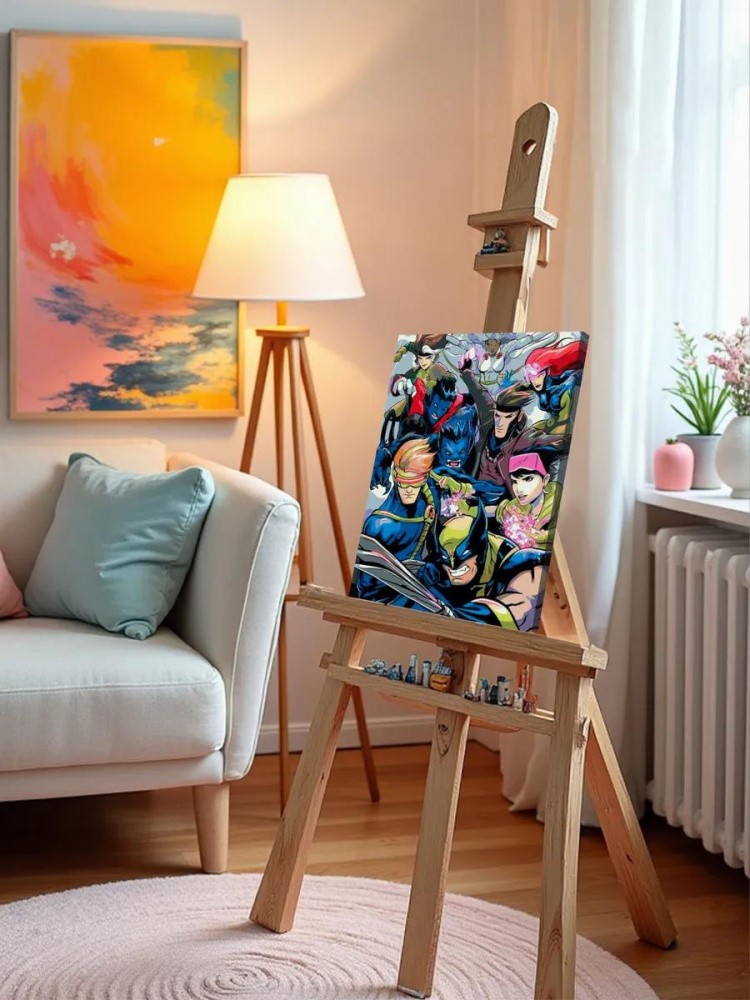 Картина по номерам «X-Men» — картинка 9