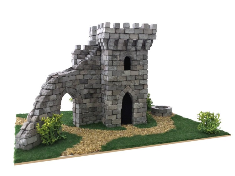 Конструктор из кирпичиков «Сторожевая башня» (со светом) — картинка 3