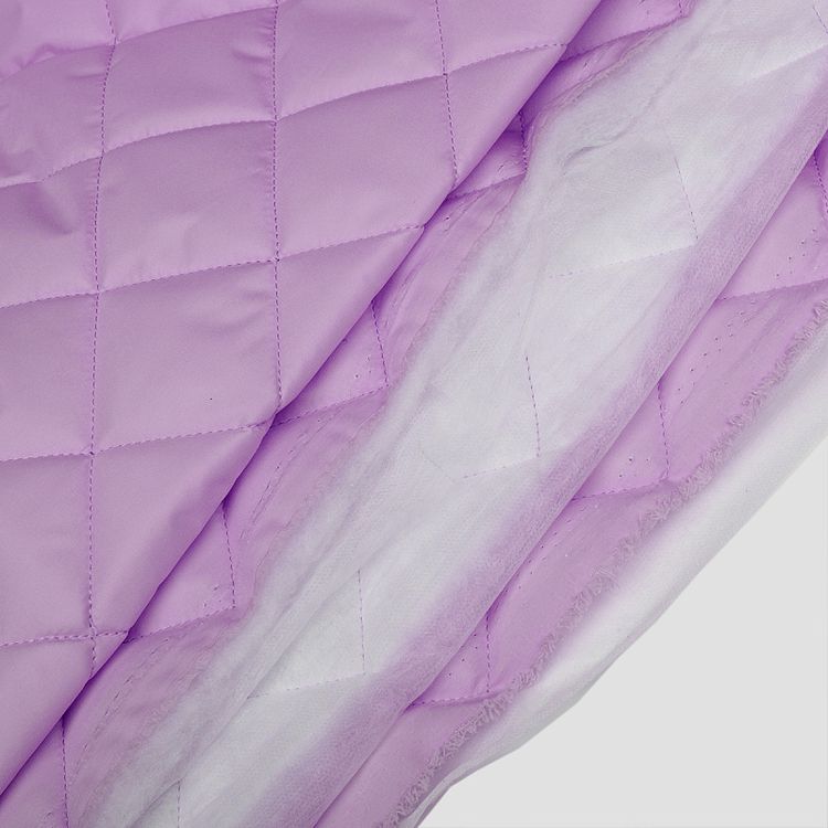 Ткань стежка ниточная Dewspo, ромб 5,5 см, 5 м x 150 см, 230 г/м², цвет: лиловый, TBY — картинка 4