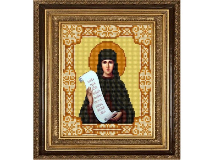 Рисунок на ткани «Св.Апполинария (Полина)»