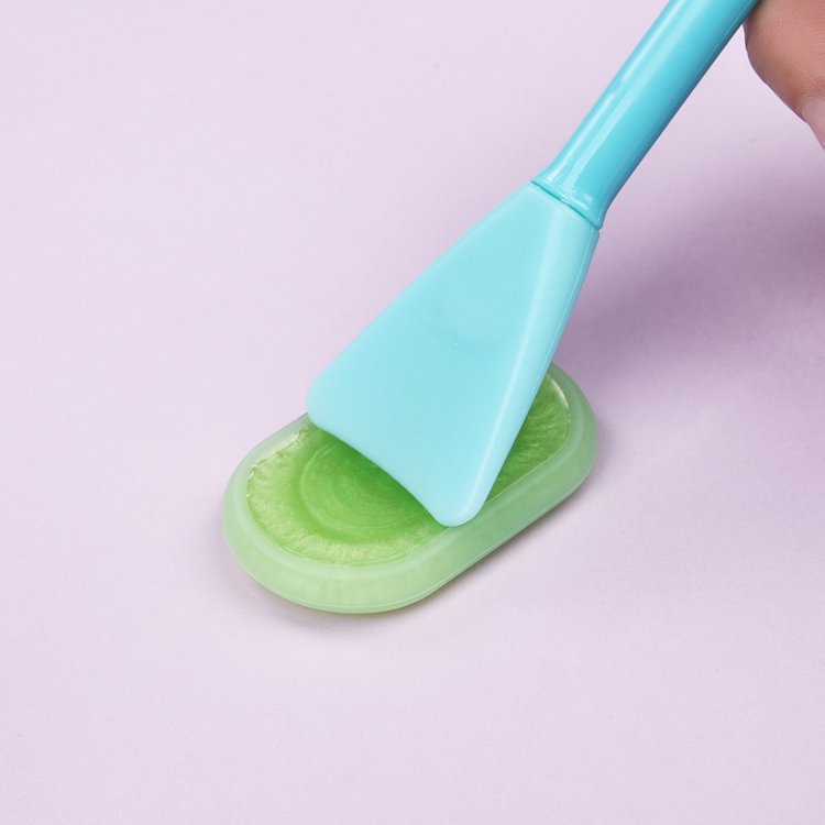 Силиконовая кисть с ложечкой, 14 см, 1 шт. — картинка 7